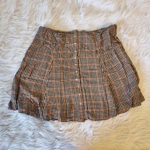 American eagle plaid skirt nwt